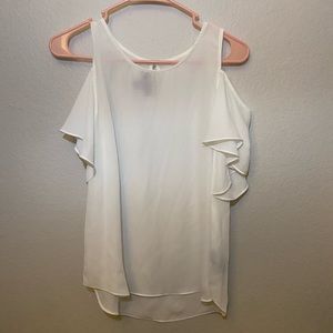 SHEER WHITE BLOUSE